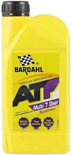 Трансмиссионное масло Bardahl Multi ATF 7 1L
