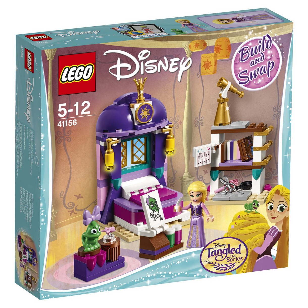 Set de construcție Lego Disney: Rapunzel's Castle Bedroom (41156)