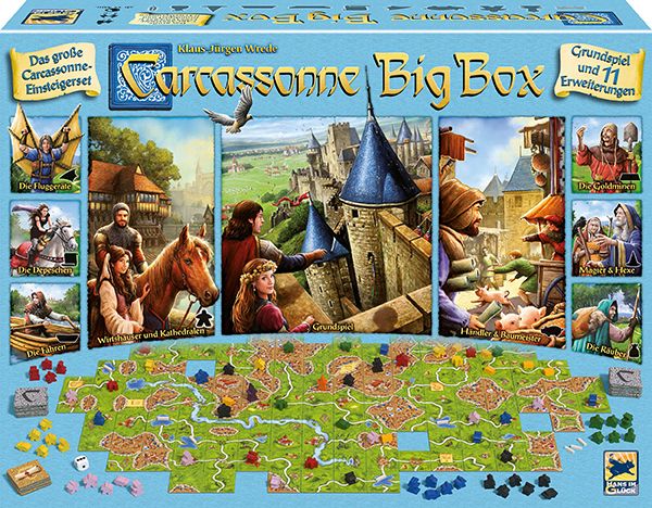 Joc educativ de masa Cutia Carcassonne Big Box 6 (BG-230914)