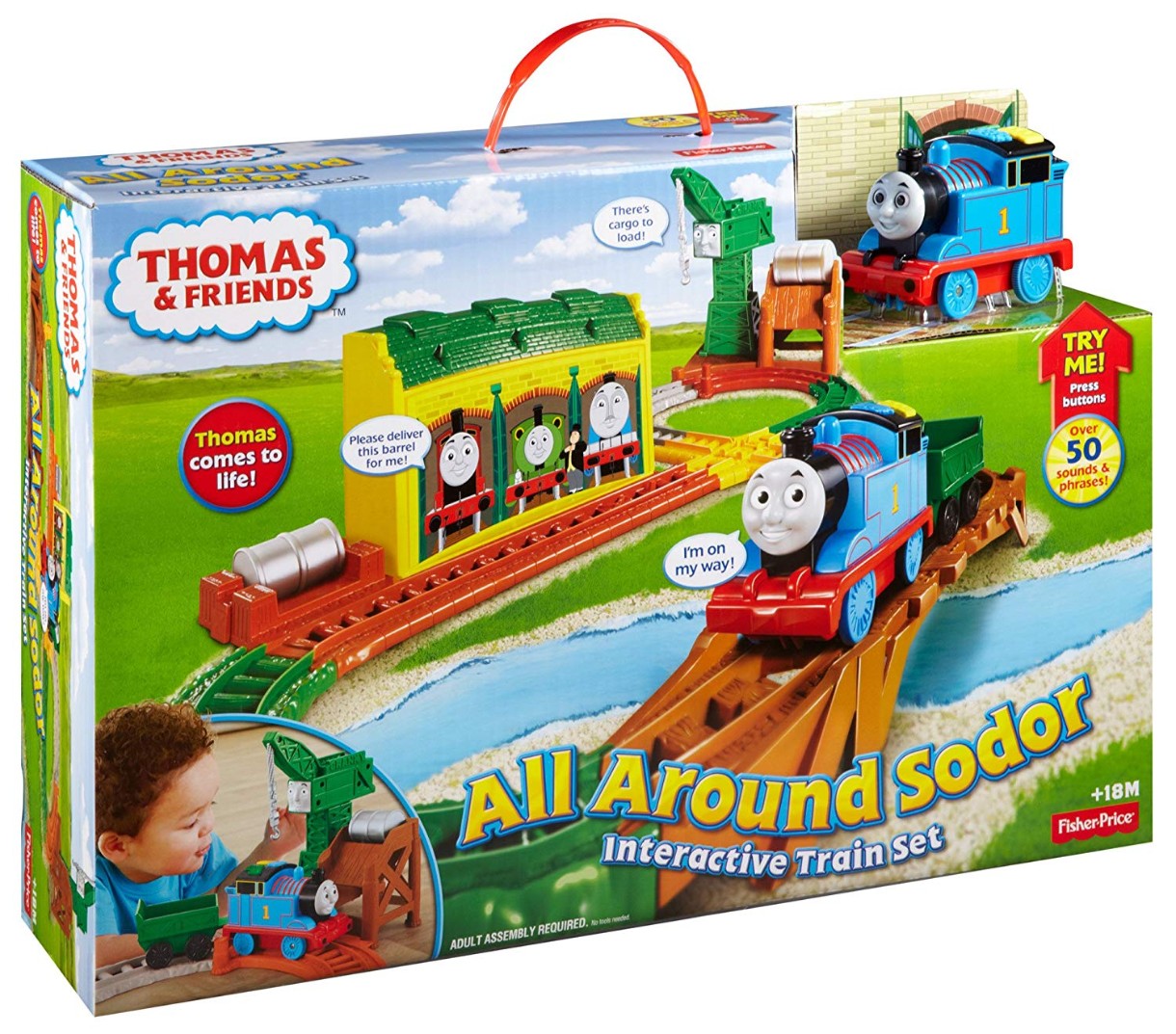 Set jucării transport Mattel Fisher Price Thomas and Friends (BCT68)