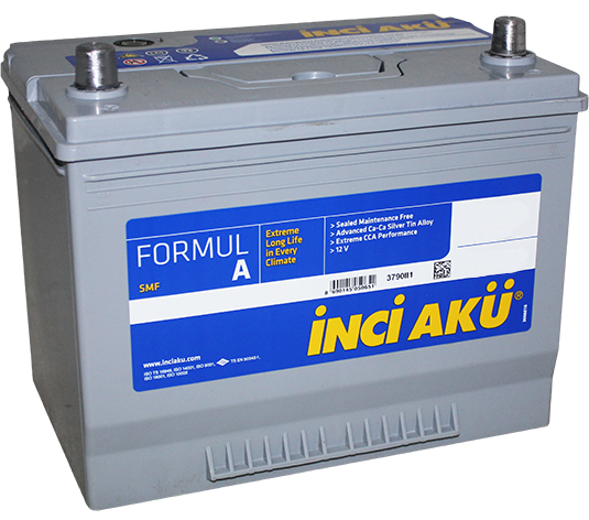 Acumulatoar auto Inci Aku FormulA Asia (D26 072 060 017)