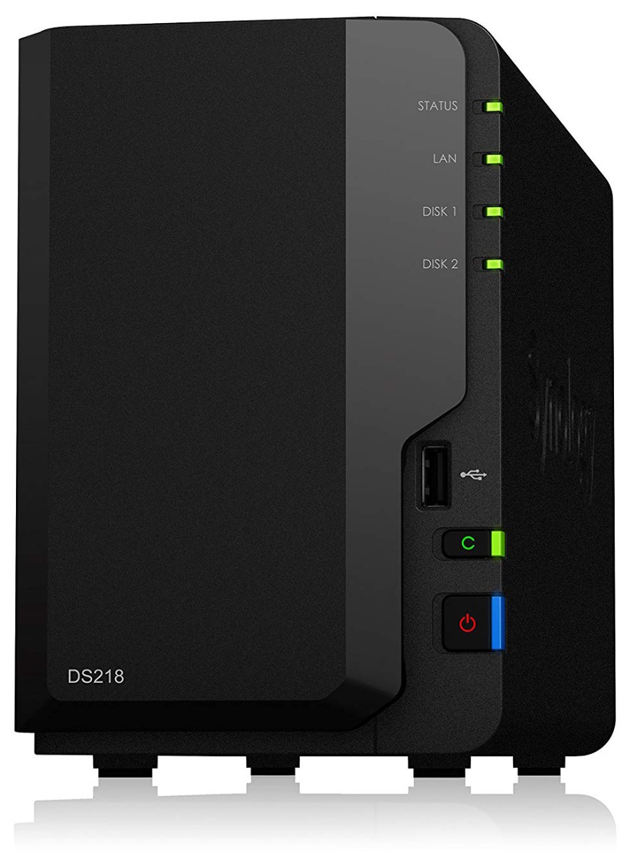 Сетевое хранилище (NAS) Synology DS218, купить по выгодной цене с ...