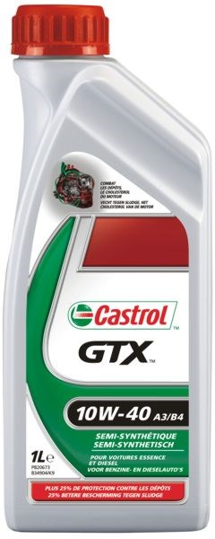 Моторное масло Castrol GTX 10W-40 A3/B4 1L