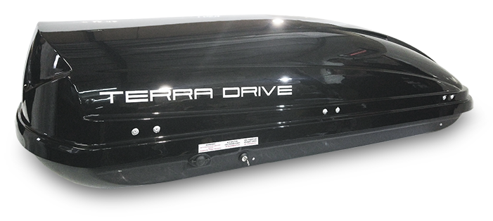 Cutie portbagaj Terra Drive 440 Black Polish