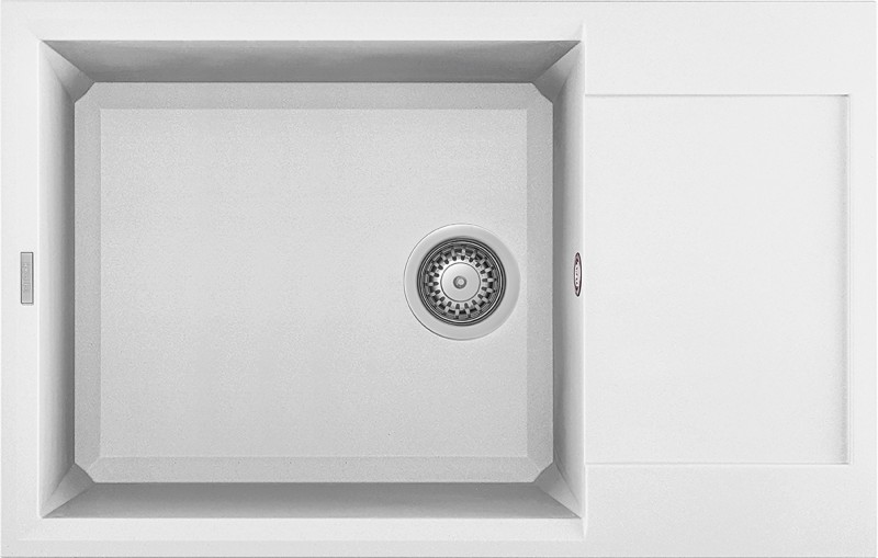 Chiuvetă de bucătărie Elleci Easy 310 68 Bianco Titano (LGY31068)
