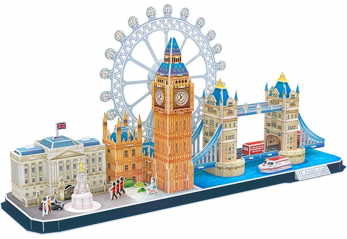 3D пазл-конструктор Cubic Fun City Line London (MC253h)