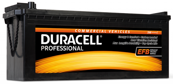 Автомобильный аккумулятор Duracell DP 240 EFB (012 740 17 0801)