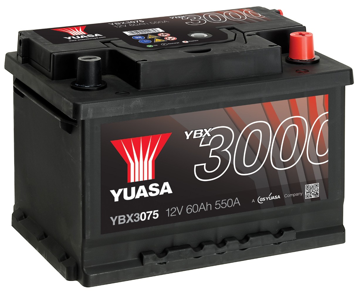 Автомобильный аккумулятор Yuasa YBX3075