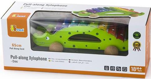 Ксилофон Viga Pull-along Xylophone - Croc (50342)