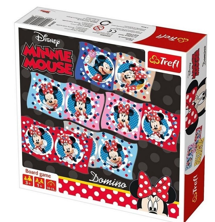 Настольная игра Trefl Domino Minnie (01600)