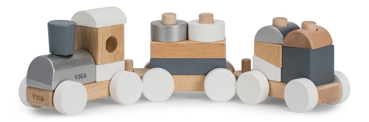 Кубики PolarB Stacking Train (51611)
