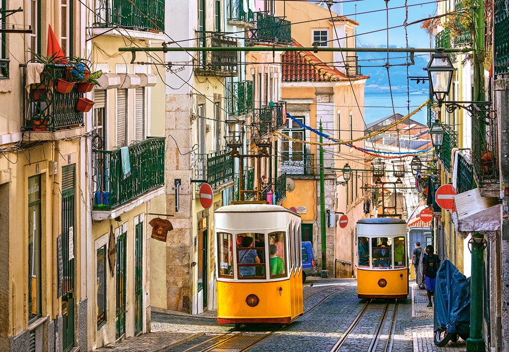 Puzzle Castorland 1000 Lisbon Trams. Portugal (C-104260)