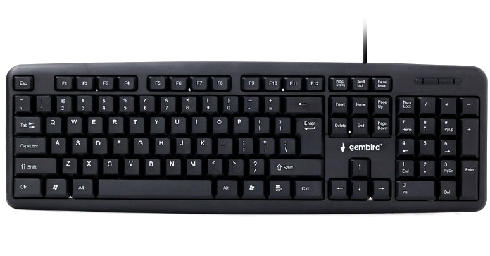 Tastatură Gembird KB-U-103-RU