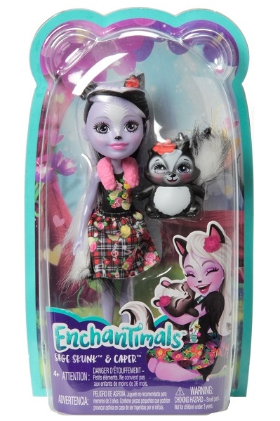 Кукла Enchantimals Sage Skunk (FXM72)