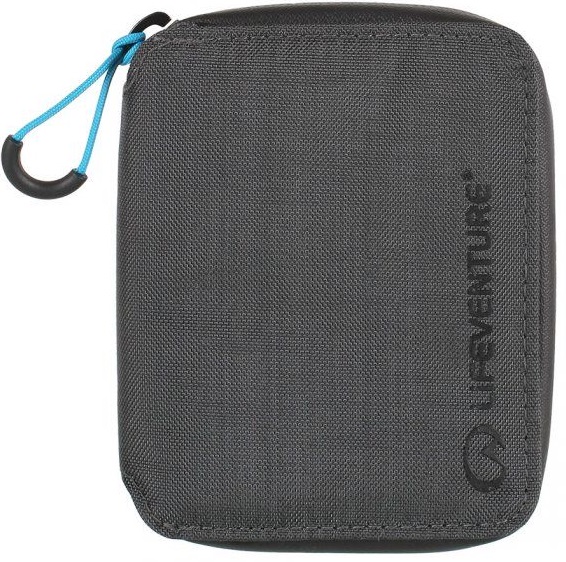 Portofel Lifeventure RFiD Bi-Fold Wallet Black/Blue (68720)