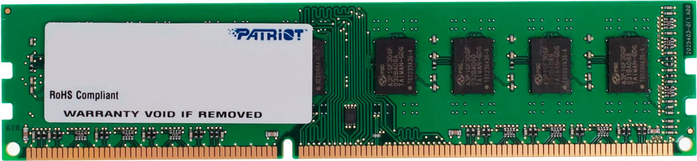 Оперативная память Patriot Signature Line 4GB DDR3-1600MHz (PSD34G160081)