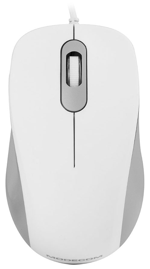 Mouse Modecom MC-M10S Silent White