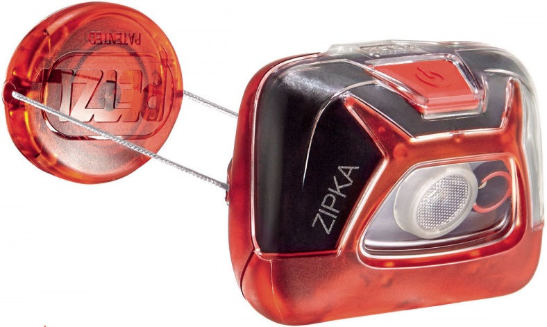 Фонарь Petzl Zipka Headlamp E93ABB Red