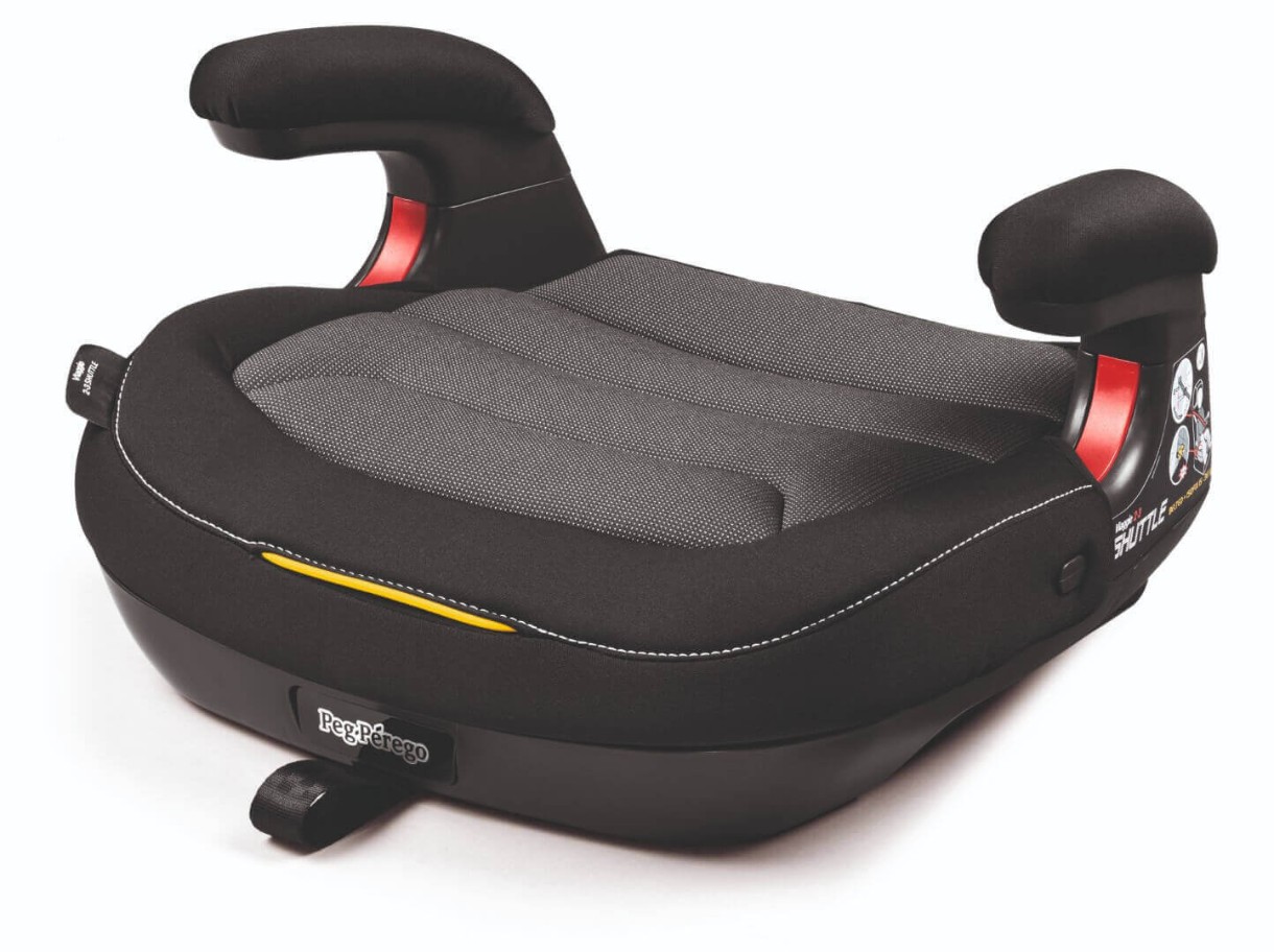 Scaun auto înălțător pentru copii Peg Perego Viaggio 2-3 Shuttle Crystal Black 