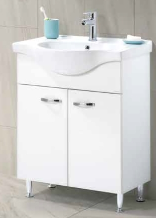 Шкаф с умывальником Martat Olympia 65 White (13000)