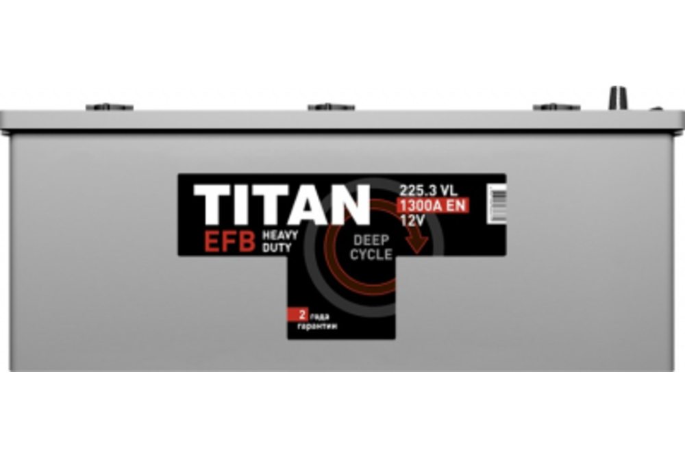 Автомобильный аккумулятор Titan EFB 6СТ-225.3 L