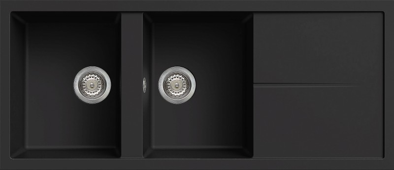 Кухонная мойка Elleci Unico 500 40 Full Black (LGU50040)