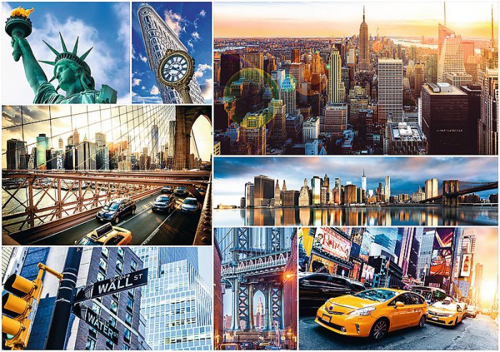 Puzzle Trefl 4000 New York Collage (45006)