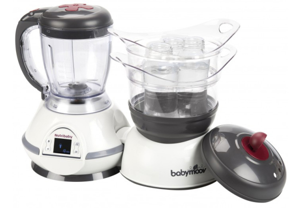 Кухонный комбайн Babymoov Nutribaby Gray (A001114)