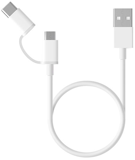 Cablu Xiaomi Mi 2 in 1 USB to Micro USB/Type C