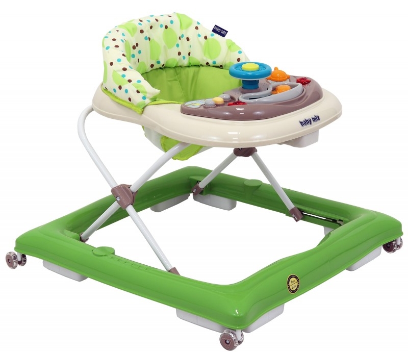 Ходунки Baby Mix BG-1601 Green/Beige