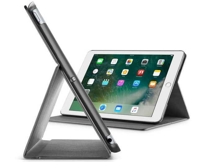 Husa de protecție Cellular Line Apple iPad 9.7 2018 Ultra-Slim Stand Case Black