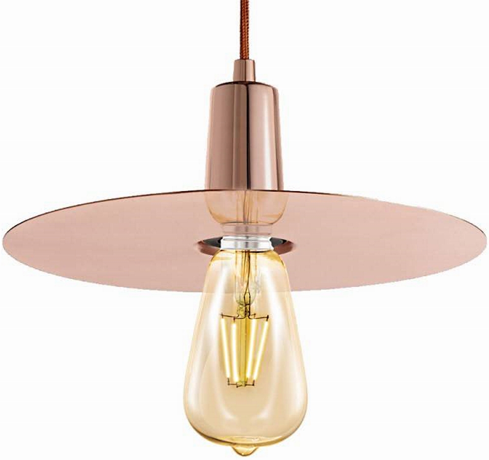 Lustră Led Market Iron F6127/1 Rose Gold