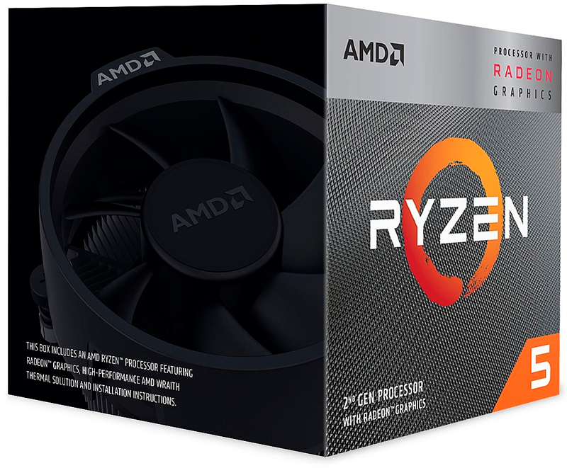 Процессор AMD Ryzen 5 3400G Box - купить по цене 1 669 лей с доставкой ...