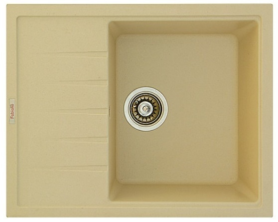 Кухонная мойка Fabiano Classic 62x50 Cream