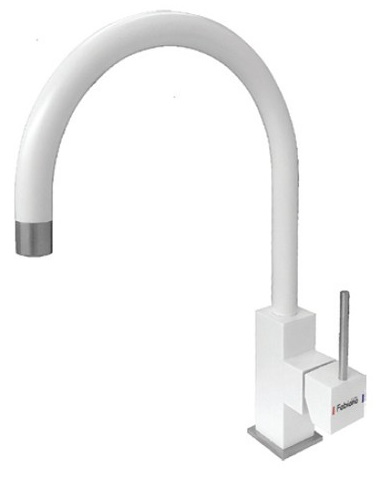 Смеситель для кухни Fabiano FKM 50 SS Alpine White