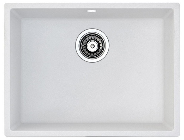 Chiuvetă de bucătărie Fabiano Quadro 53x46 Alpine White