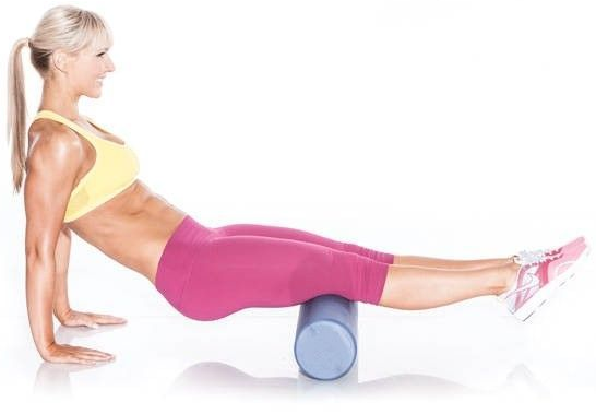 Пилатес ролл Foam Roller 30cm (Purple), купить по выгодной цене с ...