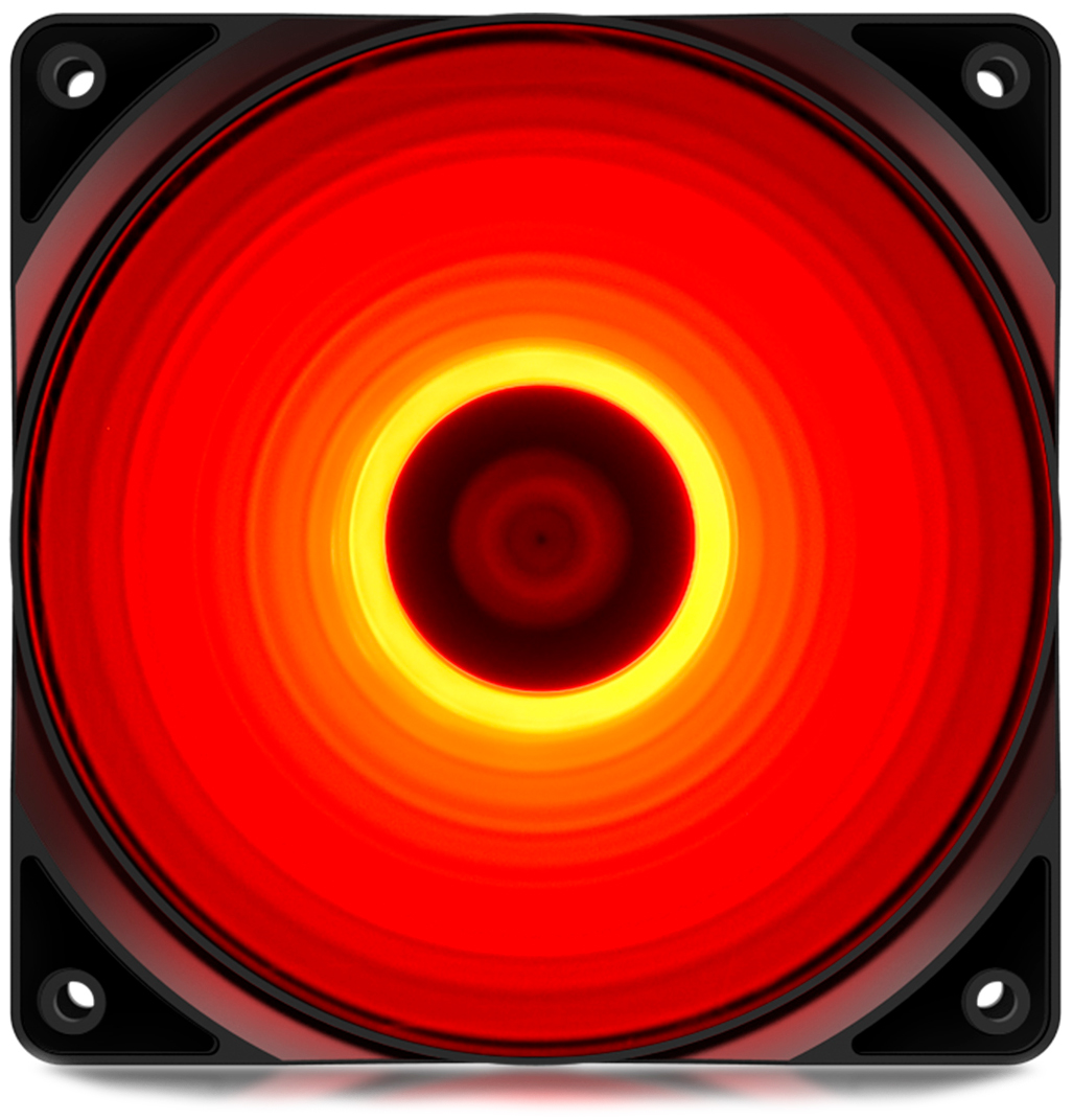 Вентилятор для корпуса DeepCool RF120R Red LED