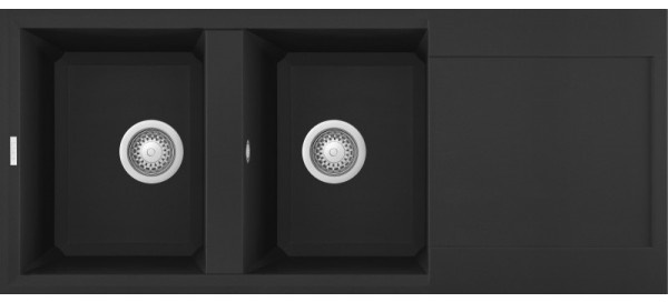 Chiuvetă de bucătărie Elleci Easy 500 40 Full Black (LGY50040)