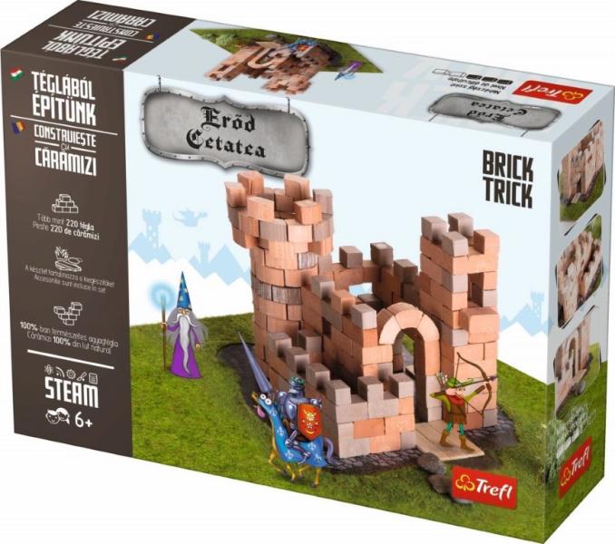 3D пазл-конструктор Trefl Ceramic Bricks Stronghold (60964)