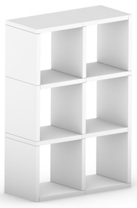 Стеллаж Vitra Boon 112x74x33 cm White 46143
