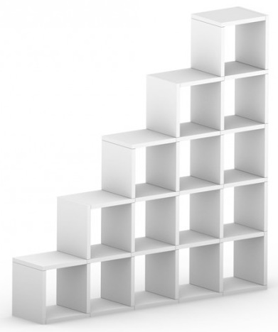 Стеллаж Vitra Boon 183x181x33 cm White 46310