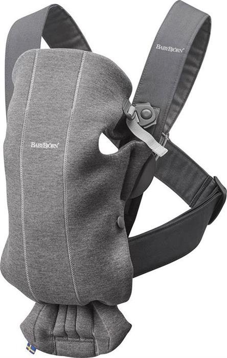 Кенгуру для новорожденных BabyBjorn Mini Dark Grey (021084E1)