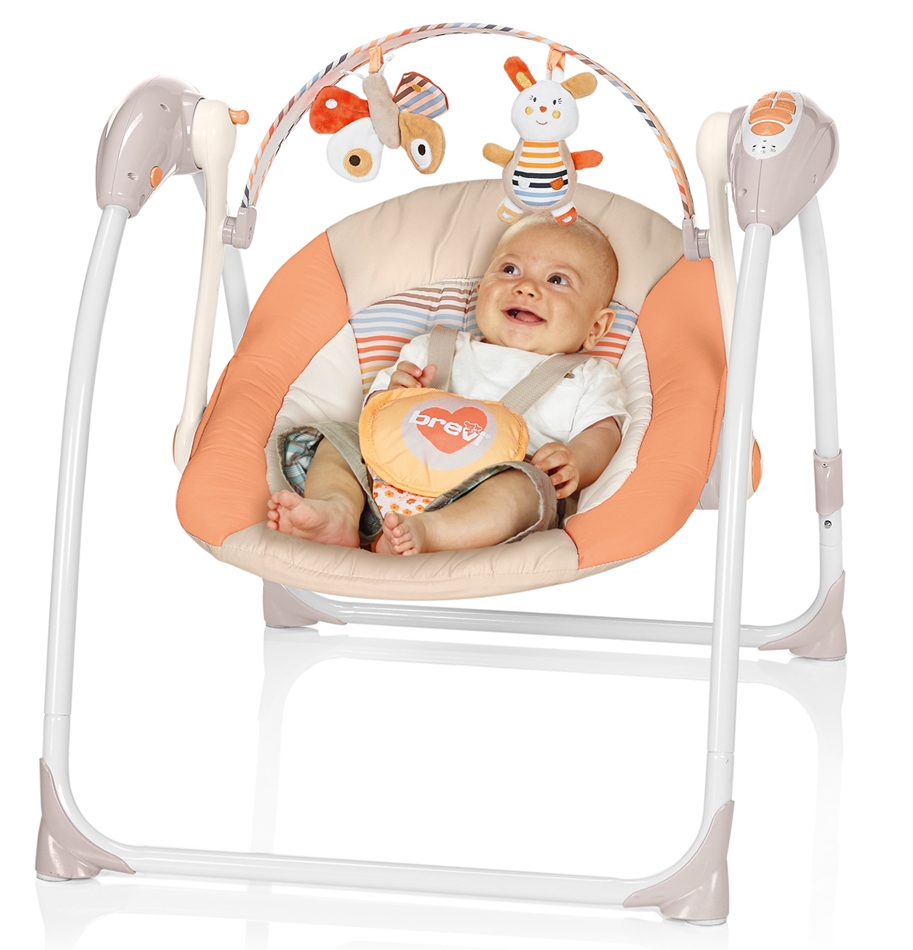 шезлонг для новорожденных brevi