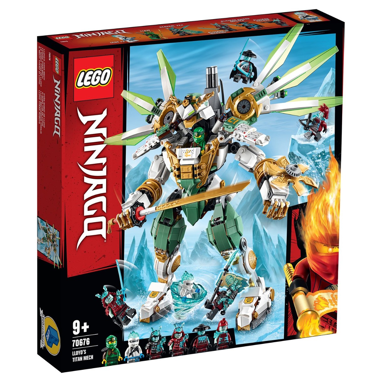 Конструктор Lego Ninjago: Lloyd's Titan Mech (70676)