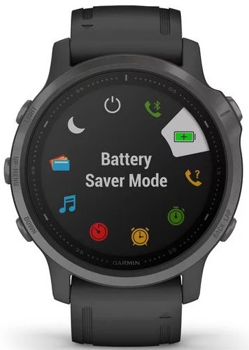 Smartwatch Garmin fēnix 6S Sapphire Carbon Grey/Black (010-02159-25)