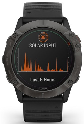 Smartwatch Garmin fēnix 6X Sapphire Carbon Gray/Black (010-02157-11)