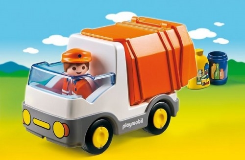 Машина Playmobil 1.2.3: Recycling Truck (6774)