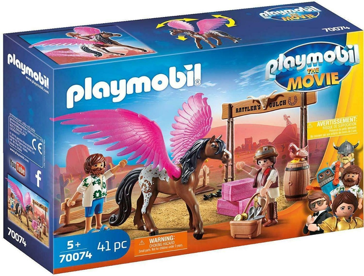 Set de construcție Playmobil Movie: Marla & Del with Pegasus (PM70074)