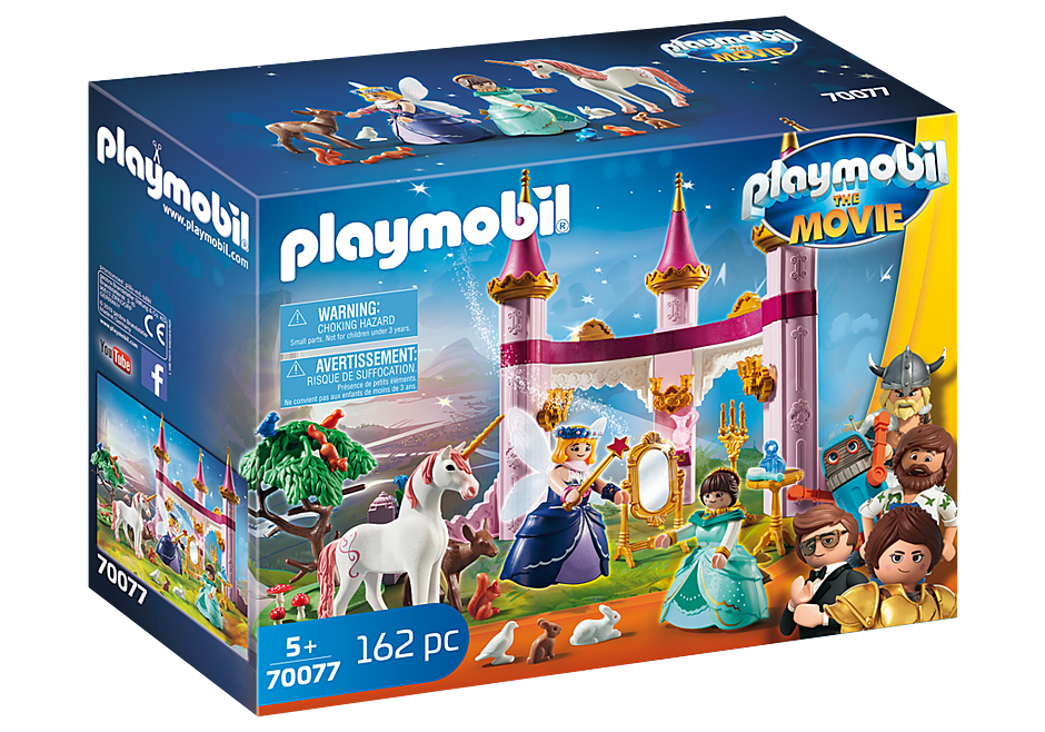 Конструктор Playmobil Movie: Marla and Robotitron in Fairytale Palace (PM70077)